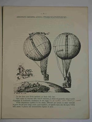 Eureka areostatica ai piè della Ferrea Corona. Torino XI settembre 1888.