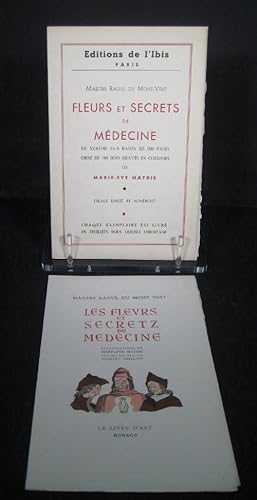 Prospectus. Maistre Raoul du Mont-Vert. Fleurs et secrets de médecine. Illustrations de M.-E. Mathis