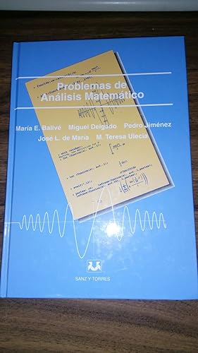 Image du vendeur pour Problemas de anlisis matemtico mis en vente par La Leona LibreRa