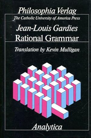 Bild des Verkufers fr Rational grammar. Translation by Kevin Mulligan. zum Verkauf von Antiquariat am Flughafen