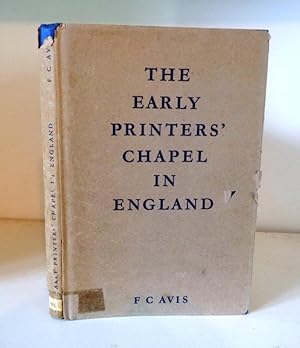 The Early Printers' Chapel in England