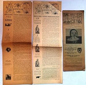 Imagen del vendedor de A PARTIR DE CERO - Revista de Poesa y antipoesa Coleccin completa SURREALISMO Nmero 1 (noviembre de 1952) Nmero 2 (diciembre de 1952) y Nmero nico de la segunda poca (septiembre de 1956). a la venta por Apartirdecero