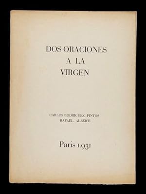 Seller image for Dos Oraciones a la Virgen. Nuestra Seora de la Cinta , Nuestra Seora de la Buena Leche for sale by Apartirdecero