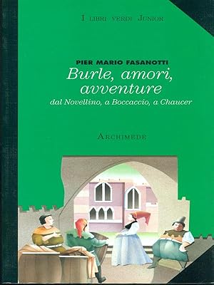 Bild des Verkufers fr Burle, amori, avventure zum Verkauf von Librodifaccia