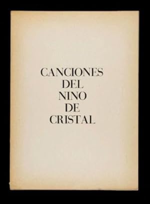 Seller image for Canciones del Nio de Cristal for sale by Apartirdecero