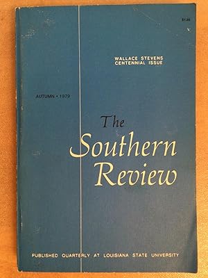 Imagen del vendedor de The Southern Review. Wallace Stevens Centennial Issue. Autumn 1979 a la venta por Lucky Panther Books