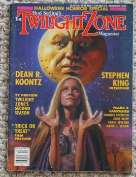 Bild des Verkufers fr Rod Serling's TWILIGHT ZONE- Magazine ( Volume 6 #5; December/1986); the Black Pumpkin by DEAN R. KOONTZ // STEPHEN KING Interview zum Verkauf von Comic World