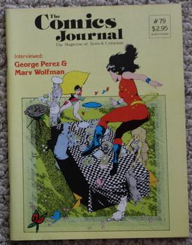 Imagen del vendedor de COMICS JOURNAL - the Magazine of News & Critisism #79 (January 1983; Comics Fanzine); New TEEN TITANS Cover; George PEREZ & Marv Wolfman Interviews; >> Creepshow = 3-1/2 Pages on Stephen King a la venta por Comic World