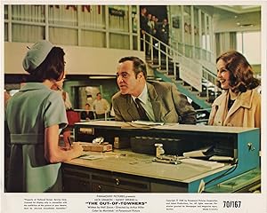 Seller image for The Out of Towners (Two original color British front-of-house cards from the 1969 film) for sale by Royal Books, Inc., ABAA