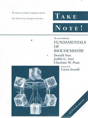 Imagen del vendedor de Take Note: To Accompany Fundamentals Of Biochemistry a la venta por Marlowes Books and Music
