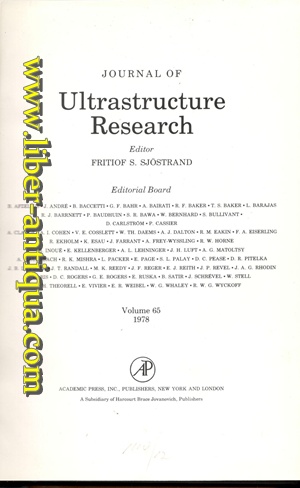 Journal of Ultrastructure Research - Volume 65 - 1978