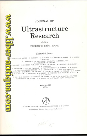 Journal of Ultrastructure Research - Volume 68 - 1979