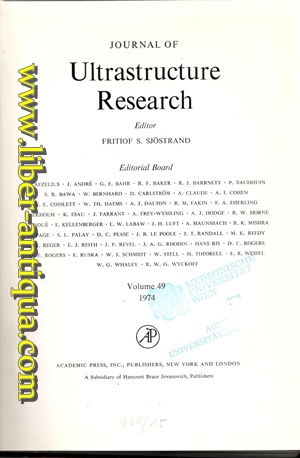 Journal of Ultrastructure Research - Volume 49 - 1974