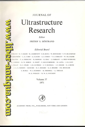 Journal of Ultrastructure Research - Volume 37 - 1971