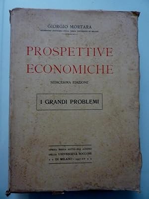 Image du vendeur pour PROSPETTIVE ECONOMICHE - I GRANDI PROBLEMI Sedicesima Edizione mis en vente par Historia, Regnum et Nobilia