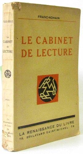 Imagen del vendedor de Le cabinet de lecture a la venta por crealivres