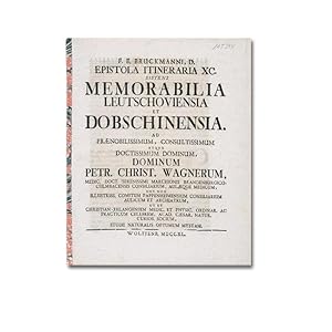 Imagen del vendedor de Memorabilia Leutschoviensia et Dobschinensia. a la venta por Antiquariat Gerhard Gruber