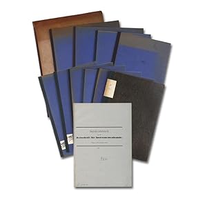 Konvolut mit 12 Sonderdrucken in 11 Bänden über wissenschaftliche Instrumente.