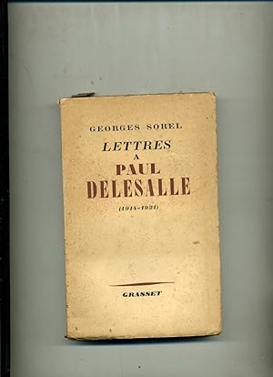 LETTRES A PAUL DELESALLE ( 1914 - 1921 )