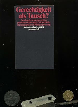 Bild des Verkufers fr Gerechtigkeit als Tausch?: Auseinandersetzungen mit der politischen Philosophie Otfried Hffes . In der Reihe: Suhrkamp Taschenbuch Wissenschaft / stw.1212. zum Verkauf von Umbras Kuriosittenkabinett