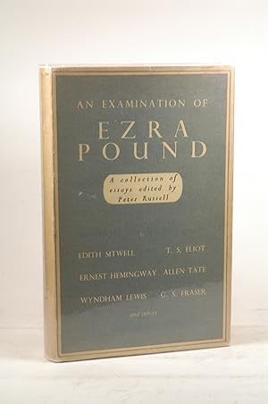 Imagen del vendedor de An Examination of Ezra Pound a la venta por Chris Korczak, Bookseller, IOBA