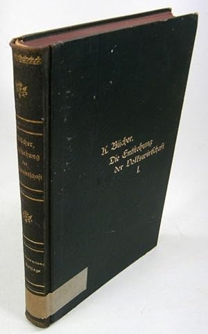 Immagine del venditore per Die Entstehung der Volkswirtschaft. Vortrge und Aufstze. Erste Sammlung. venduto da Brbel Hoffmann