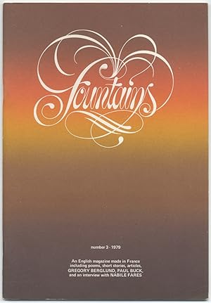 Imagen del vendedor de Fountains - 1979 (Number 3) a la venta por Between the Covers-Rare Books, Inc. ABAA