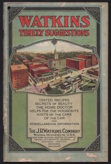 Immagine del venditore per WATKINS TIMELY SUGGESTION. venduto da OLD WORKING BOOKS & Bindery (Est. 1994)