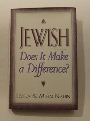 Bild des Verkufers fr Jewish: Does It Make a Difference? zum Verkauf von ANTIQUARIAT Franke BRUDDENBOOKS