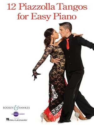 Imagen del vendedor de 12 Piazzolla Tangos for Easy Piano a la venta por GreatBookPrices