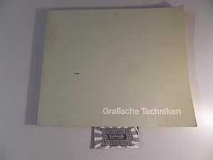 Seller image for Grafische Techniken - Eine Ausstellung des Neuen Berliner Kunstvereins in den R�umen der Kunstbibliothek. for sale by Druckwaren Antiquariat