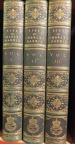 The Life and Letters of Charles Darwin, Including an Autobiographical Chapter. 3 Vols.