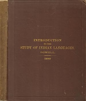 Immagine del venditore per Introduction to the Study of Indian Languages with Words Phrases and Sentences to be Collected venduto da Back of Beyond Books
