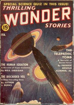 Imagen del vendedor de THRILLING WONDER Stories: February, Feb. 1939 a la venta por Books from the Crypt