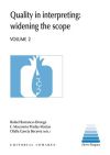 Imagen del vendedor de QUALITY IN INTERPRETING: WIDENING THE SCOPE. VOLUME 2. a la venta por AG Library