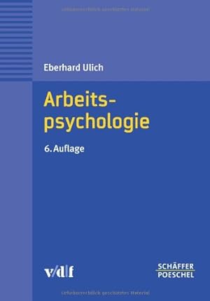 Seller image for Arbeitspsychologie. for sale by Antiquariat Buchhandel Daniel Viertel