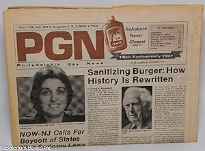PGN: Philadelphia Gay News; vol. 10, #39, August 1-7, 1986