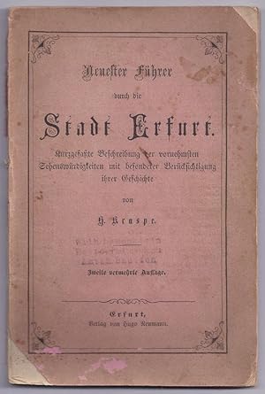 Neuester Führer durch die Stadt Erfurt