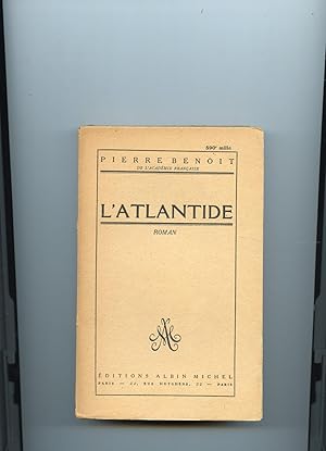 Image du vendeur pour L'ATLANTIDE. Roman mis en vente par Librairie CLERC