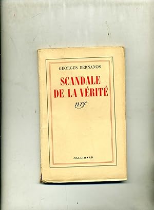 Image du vendeur pour SCANDALE DE LA VRIT. mis en vente par Librairie CLERC