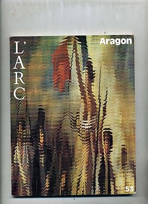 Imagen del vendedor de ARAGON .Numro Spcial de la revue l'Arc,N) 53 a la venta por Librairie CLERC