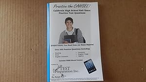 Imagen del vendedor de Practice the CAHSEE: California High School Exit Exam practice test questions a la venta por Bug's Book Barn