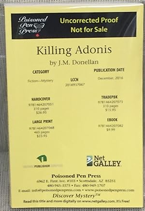 Seller image for Killing Adonis for sale by My Book Heaven