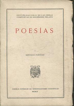 POESIAS. I: ESTUDIOS POETICOS.