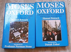 Seller image for Moses of Oxford: A Jewish Vision of a University and Its Life (2 Volume Set) for sale by JERO BOOKS AND TEMPLET CO.