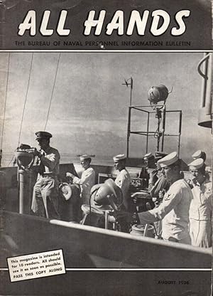 Bild des Verkufers fr All Hands: The Bureau of Naval Personnel Information Bulletin August 1956 NavPers-O Number 474 zum Verkauf von Clausen Books, RMABA