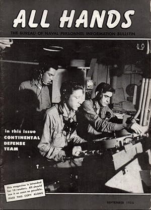 Bild des Verkufers fr All Hands: The Bureau of Naval Personnel Information Bulletin September 1956 NavPers-O Number 475 zum Verkauf von Clausen Books, RMABA