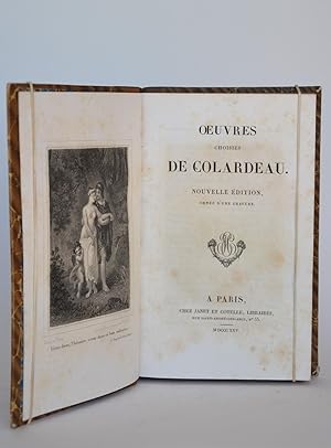 Bild des Verkufers fr Oeuvres Choisies De Colardeau, Nouvelle dition orne D'une Gravure zum Verkauf von Librairie Raimbeau