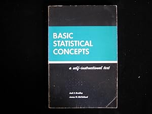 Bild des Verkufers fr Basic Statistical Concepts zum Verkauf von HERB RIESSEN-RARE BOOKS