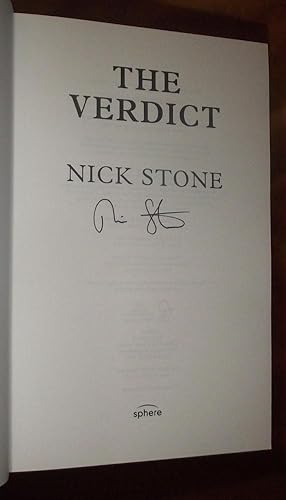 Imagen del vendedor de THE VERDICT a la venta por Portman Rare Books